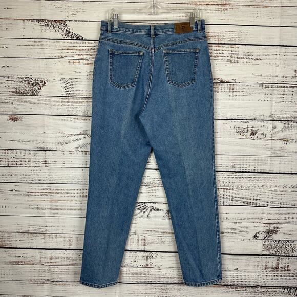 Women's Vintage Y2K Ralph Lauren Jeans Co Medium Wash Hi Rise Mom Jeans Sz 12 - Picture 3 of 6